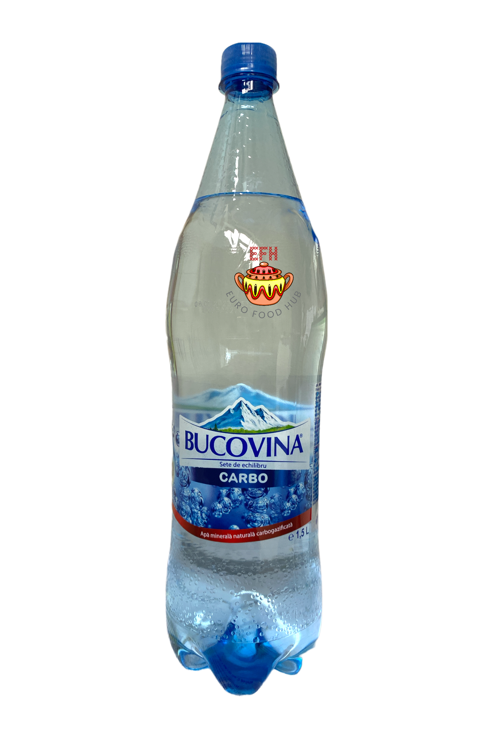 Naturally Carbonated Mineral Water - BUCOVINA - 1.5L