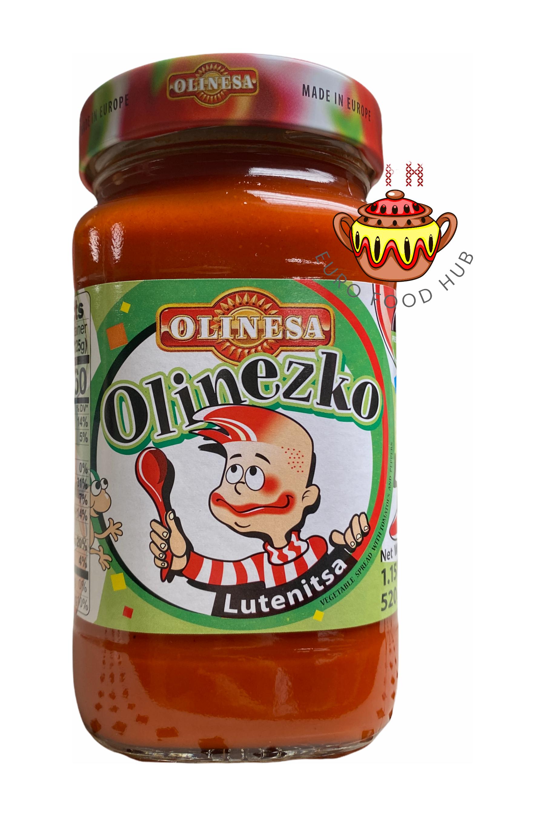 Lutenitsa OLINEZKO - Children's Veggie Spread