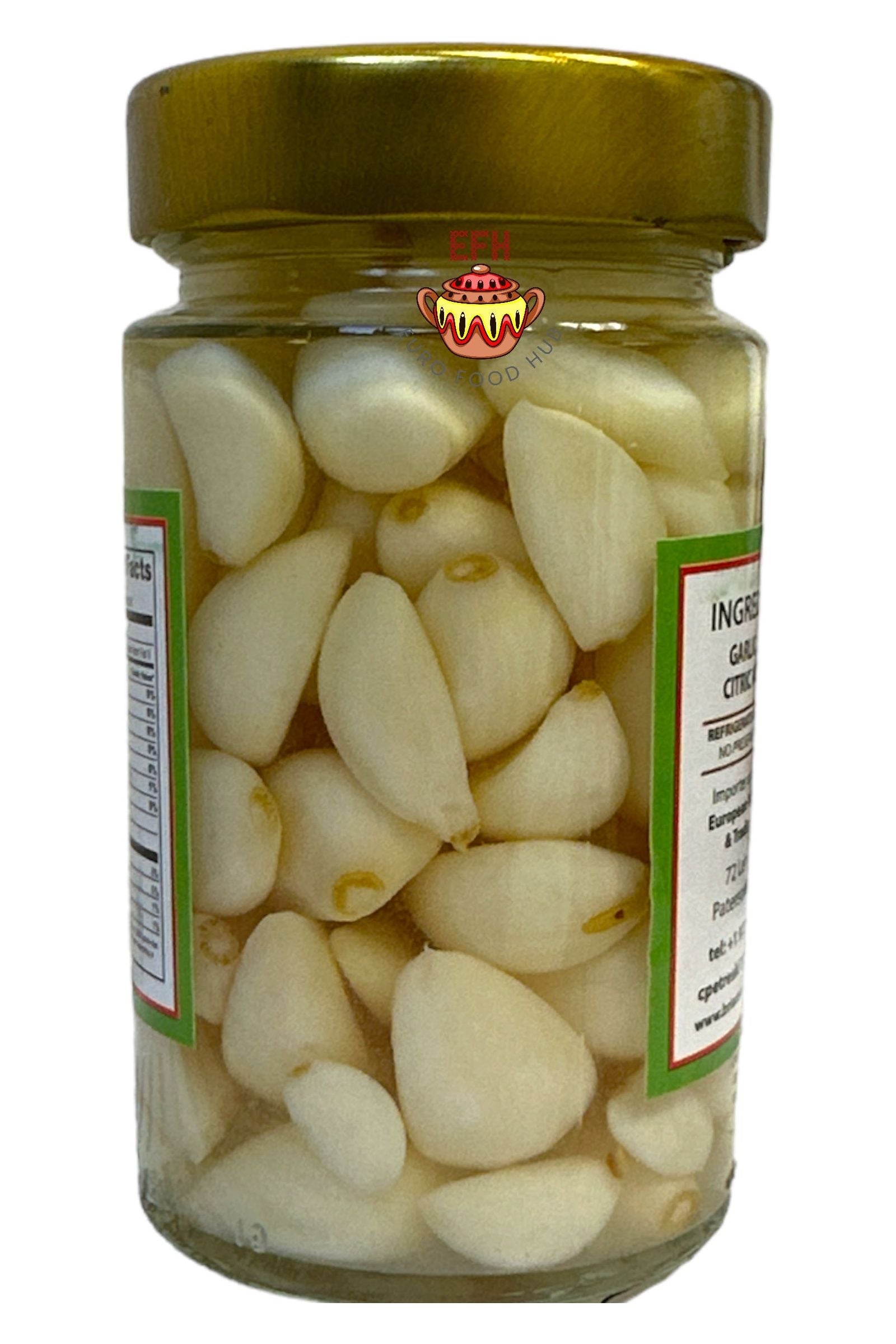 Brian's European Natural Products GARLIC IN BRINE - 220g