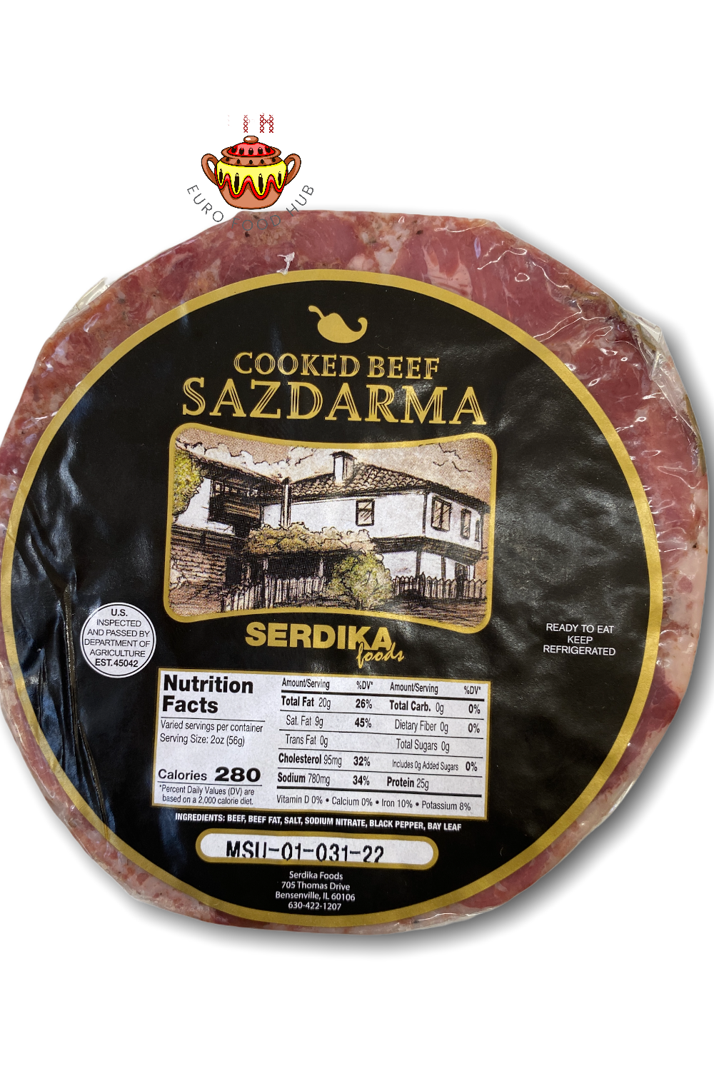 Beef Sazdarma Bulgarian Meat Specialty Serdika Foods