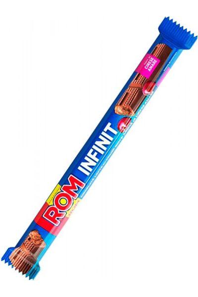 Autentic ROM Chocolate Bar - INFINIT - with Cherry Filling