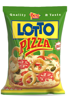 Lotto Rings - PIZZA - 75g